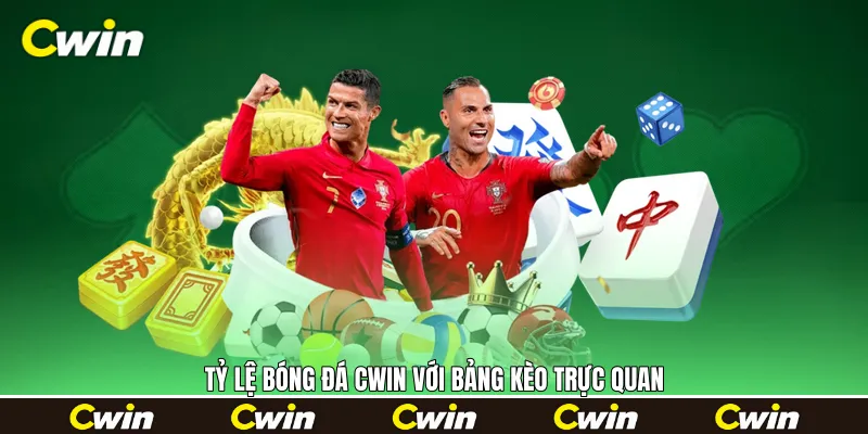 Tỷ lệ bóng đá Cwin với bảng kèo trực quan